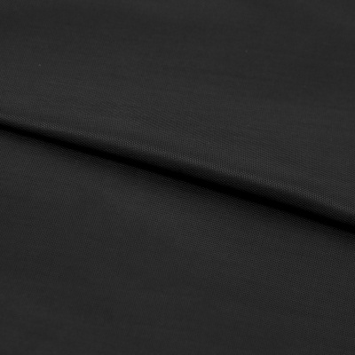 Ткань подкладочная 190Т, черный, 50г/м2, антистатик, ш.150 - купить в Петропавловске-Камчатском. Цена 62.84 руб.