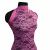 Кружевное полотно стрейч XD-WINE, 100 гр/м2, шир.150см, цвет розовый - купить в Петропавловске-Камчатском. Цена 1 851.10 руб.