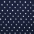 Креп стрейч Амузен, 85 г/м2, 19-3920 (т.синий)/белый крупный горох, шир.150 см - купить в Петропавловске-Камчатском. Цена 220.50 руб.