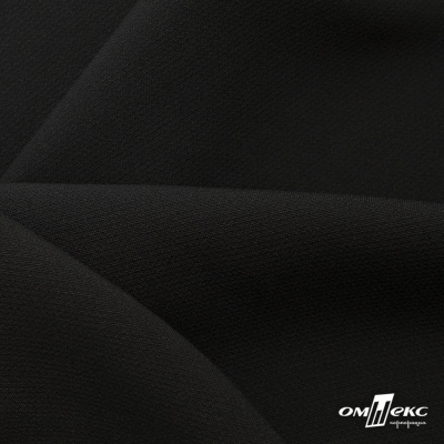 Ткань костюмная "Микела", 96%P 4%S, 255 г/м2 ш.150 см, цв-черный #1 - купить в Петропавловске-Камчатском. Цена 345.40 руб.