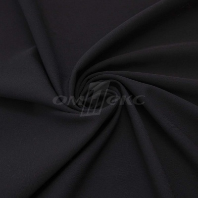 Ткань костюмная "Меган", 78%P 18%R 4%S, 205 г/м2 ш.150 см, цв-черный (Black) - купить в Петропавловске-Камчатском. Цена 392.32 руб.