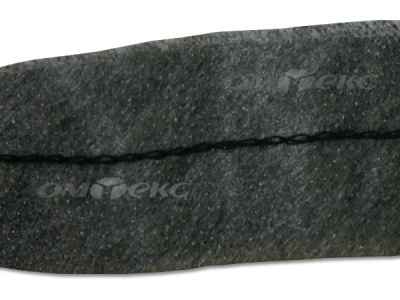 WS7225-прокладочная лента усиленная швом для подгиба 30мм-графит (50м) - купить в Петропавловске-Камчатском. Цена: 16.97 руб.
