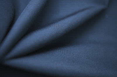 Габардин негорючий БЛ 11056, 183 гр/м2, шир.150см, цвет синий - купить в Петропавловске-Камчатском. Цена 346.75 руб.