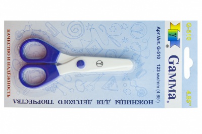 Ножницы G-510 детские 123 мм - купить в Петропавловске-Камчатском. Цена: 137.45 руб.