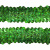 Тесьма с пайетками D4, шир. 30 мм/уп. 25+/-1 м, цвет зелёный - купить в Петропавловске-Камчатском. Цена: 1 087.39 руб.