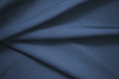 Габардин негорючий БЛ 11056, 183 гр/м2, шир.150см, цвет синий - купить в Петропавловске-Камчатском. Цена 346.75 руб.
