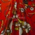 Плательная ткань "Фламенко" 16.1, 80 гр/м2, шир.150 см, принт этнический - купить в Петропавловске-Камчатском. Цена 241.49 руб.