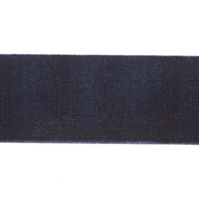 Лента бархатная нейлон, шир.25 мм, (упак. 45,7м), цв.180-т.синий - купить в Петропавловске-Камчатском. Цена: 800.84 руб.