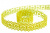 Тесьма кружевная 0621-1567, шир. 15 мм/уп. 20+/-1 м, цвет 017-жёлтый - купить в Петропавловске-Камчатском. Цена: 466.97 руб.