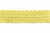 Тесьма кружевная 0621-1212А, шир. 45 мм/уп. 20+/-1 м, цвет 017-жёлтый - купить в Петропавловске-Камчатском. Цена: 1 033.32 руб.