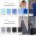 Креп стрейч Амузен 14-4122, 85 гр/м2, шир.150см, цвет голубой - купить в Петропавловске-Камчатском. Цена 148.37 руб.