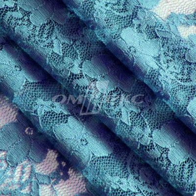 Кружевное полотно стрейч 15A61/BLUE, 100 гр/м2, шир.150см - купить в Петропавловске-Камчатском. Цена 1 581 руб.