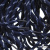 Шнурки #107-19, круглые 130 см, двухцветные цв.тём.синий/белый - купить в Петропавловске-Камчатском. Цена: 22.14 руб.