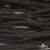 Шнур плетеный d-6 мм круглый, 70% хлопок 30% полиэстер, уп.90+/-1 м, цв.1078-черный - купить в Петропавловске-Камчатском. Цена: 588 руб.