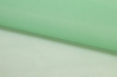 Портьерный капрон 13-6009, 47 гр/м2, шир.300см, цвет св.зелёный - купить в Петропавловске-Камчатском. Цена 143.68 руб.
