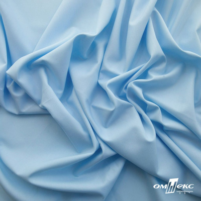 Ткань сорочечная Илер 100%полиэстр, 120 г/м2 ш.150 см, цв.голубой - купить в Петропавловске-Камчатском. Цена 290.24 руб.