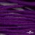 Шнур плетеный d-6 мм, круглый 70% хлопок 30% полиэстер, уп.90+/-1 м, цв.1084-фиолет - купить в Петропавловске-Камчатском. Цена: 588 руб.