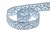 Тесьма кружевная 0621-1346А, шир. 13 мм/уп. 20+/-1 м, цвет 132-голубой - купить в Петропавловске-Камчатском. Цена: 569.26 руб.