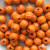 0309-Бусины деревянные "ОмТекс", 16 мм, упак.50+/-3шт, цв.003-оранжевый - купить в Петропавловске-Камчатском. Цена: 62.22 руб.