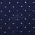 Креп стрейч Амузен, 85 г/м2, 19-3920 (т. синий)/белый мелкий горох, шир.150 см - купить в Петропавловске-Камчатском. Цена 220.50 руб.