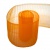 Лента капроновая "Гофре", шир. 110 мм/уп. 50 м, цвет оранжевый - купить в Петропавловске-Камчатском. Цена: 26.93 руб.