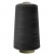 Швейные нитки (армированные) 28S/2, нам. 2 500 м, цвет чёрный - купить в Петропавловске-Камчатском. Цена: 139.91 руб.
