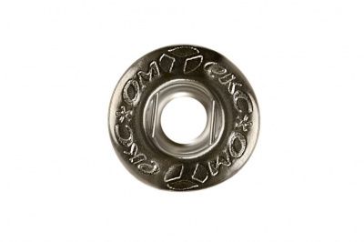 Кнопка металлическая "Альфа" с пружиной, 15 мм (уп. 720+/-20 шт), цвет никель - купить в Петропавловске-Камчатском. Цена: 1 466.73 руб.