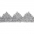 Тесьма металлизированная 0384-0240, шир. 40 мм/уп. 25+/-1 м, цвет серебро - купить в Петропавловске-Камчатском. Цена: 490.74 руб.