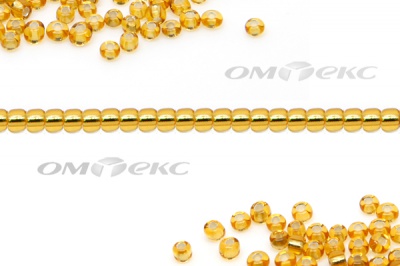 Бисер (SL) 11/0 ( упак.100 гр) цв.22 - золото - купить в Петропавловске-Камчатском. Цена: 53.34 руб.