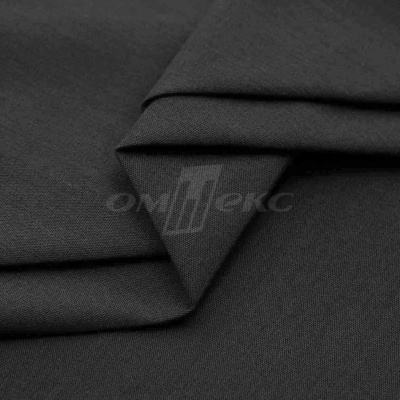 Сорочечная ткань "Ассет", 120 гр/м2, шир.150см, цвет чёрный - купить в Петропавловске-Камчатском. Цена 248.87 руб.