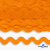 Тесьма вьюнчик 0381-0080, 8 мм/упак.33+/-1м, цвет 9511-оранжевый - купить в Петропавловске-Камчатском. Цена: 107.26 руб.