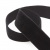 Лента бархатная нейлон, шир.25 мм, (упак. 45,7м), цв.03-черный - купить в Петропавловске-Камчатском. Цена: 809.01 руб.