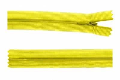 Молния потайная Т3 131, 20 см, капрон, цвет жёлтый - купить в Петропавловске-Камчатском. Цена: 5.12 руб.