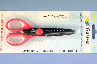 Ножницы G-502 детские 165 мм - купить в Петропавловске-Камчатском. Цена: 292.21 руб.