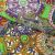 Плательная ткань "Фламенко" 25.1, 80 гр/м2, шир.150 см, принт этнический - купить в Петропавловске-Камчатском. Цена 243.96 руб.