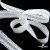 Резинка бельевая ажурная #6185, шир.16 мм, цв.белый - купить в Петропавловске-Камчатском. Цена: 13.72 руб.