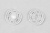 Кнопки пришивные пластиковые 15 мм, блистер 24шт, цв.-прозрачные - купить в Петропавловске-Камчатском. Цена: 68.79 руб.