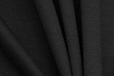 Трикотаж "Grange" BLACK 1# (2,38м/кг), 280 гр/м2, шир.150 см, цвет чёрно-серый - купить в Петропавловске-Камчатском. Цена 870.01 руб.