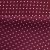 Креп стрейч Амузен, 85 г/м2, 19-2024 (темный рубин)/белый мелкий горох, шир.150 см - купить в Петропавловске-Камчатском. Цена 220.50 руб.