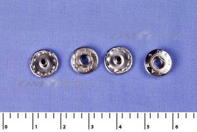 Кнопки металл Ф-12,5 (1440 +/-20 шт) "альфа" никель с рисунком - купить в Петропавловске-Камчатском. Цена: 2 853.69 руб.