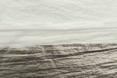 Текстильный материал "Диско"#1805 с покрытием РЕТ, 40гр/м2, 100% полиэстер, цв.6-тем.серебро - купить в Петропавловске-Камчатском. Цена 412.36 руб.