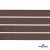Репсовая лента 005, шир. 6 мм/уп. 50+/-1 м, цвет коричневый - купить в Петропавловске-Камчатском. Цена: 88.45 руб.