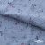 Ткань Муслин принт, 100% хлопок, 125 гр/м2, шир. 140 см, #2308 цв. 69 серо-голубой с цветком - купить в Петропавловске-Камчатском. Цена 413.11 руб.