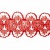 140-Кружево капрон 15мм цв.13-красный - купить в Петропавловске-Камчатском. Цена: 4.21 руб.