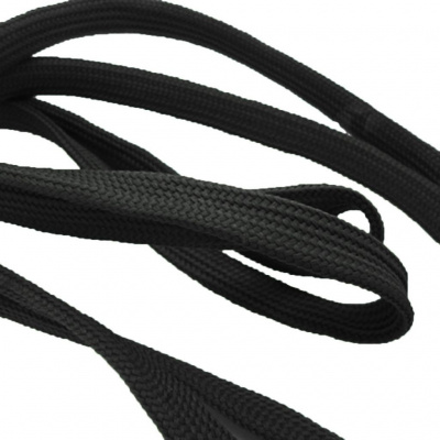 Шнурки т.5 110 см черный - купить в Петропавловске-Камчатском. Цена: 23.25 руб.