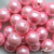0404-00108-Бусины пластиковые под жемчуг "ОмТекс", 16 мм, (уп.50гр=24+/-1шт) цв.101-св.розовый - купить в Петропавловске-Камчатском. Цена: 44.18 руб.