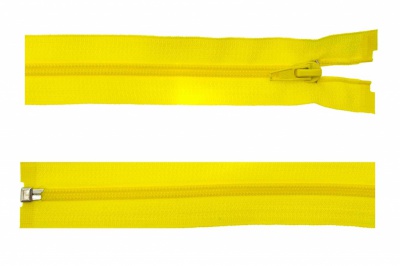 Спиральная молния Т5 131, 90 см, автомат, цвет жёлтый - купить в Петропавловске-Камчатском. Цена: 14.20 руб.