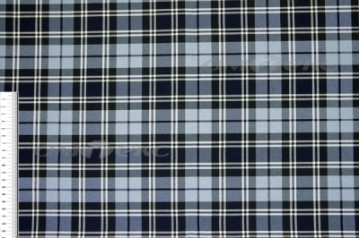 Ткань костюмная клетка Т7274 2004, 220 гр/м2, шир.150см, цвет т.синий/гол/бел - купить в Петропавловске-Камчатском. Цена 