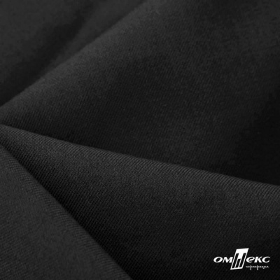 Ткань костюмная Зара, 92%P 8%S, BLACK, 200 г/м2, шир.150 см - купить в Петропавловске-Камчатском. Цена 325.28 руб.