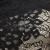 Кружевное полотно #4007, 145 гр/м2, шир.150см, цвет чёрный - купить в Петропавловске-Камчатском. Цена 347.66 руб.